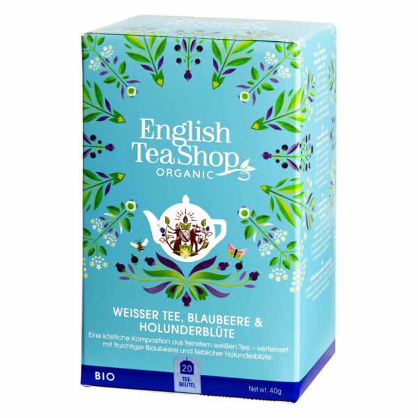 English Tea Shop Weißer Tee Holunderblüte